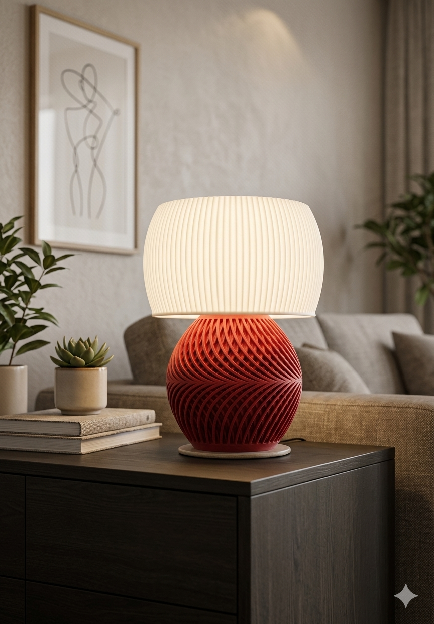 Aura Weaver | Lampada di Design in Stampa 3D